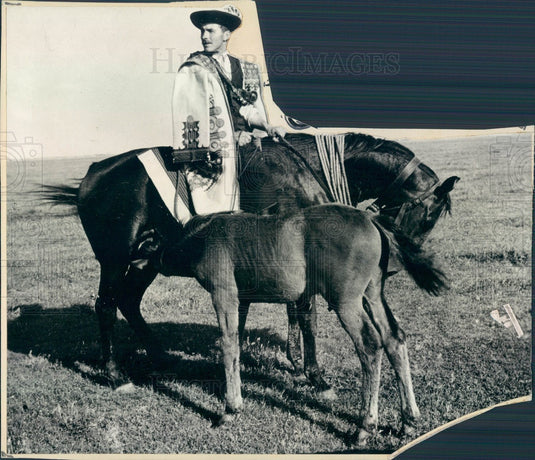 1938 Hungary Cowboy Press Photo - Historic Images