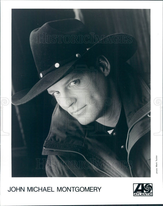 1995 Country Singer John Michael Montgomery Press Photo - Historic Images