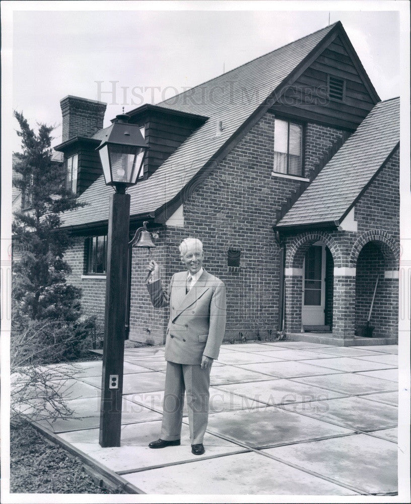 1957 Detroit, Michigan Starr Commonwealth for Boys, Floyd Starr Press Photo - Historic Images