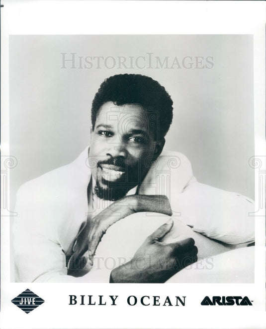 1988 Entertainer Billy Ocean Press Photo - Historic Images