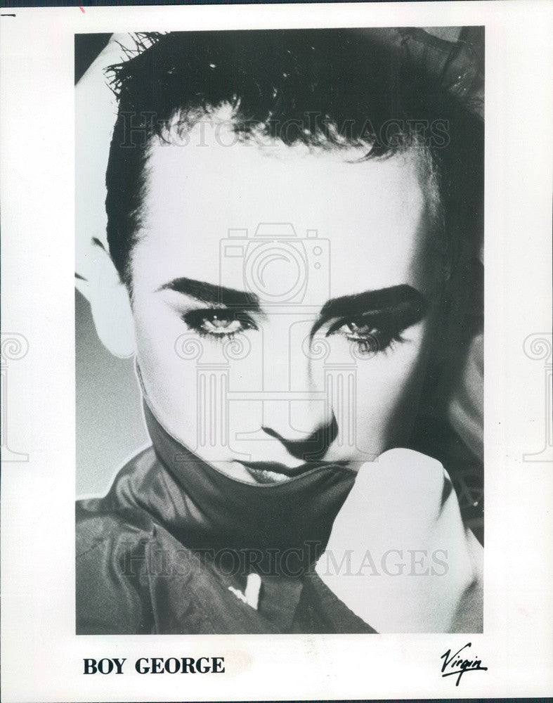 1993 English Singer &amp; Song-Writer Boy George Press Photo - Historic Images