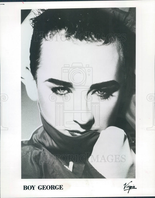 1993 English Singer & Song-Writer Boy George Press Photo - Historic Images