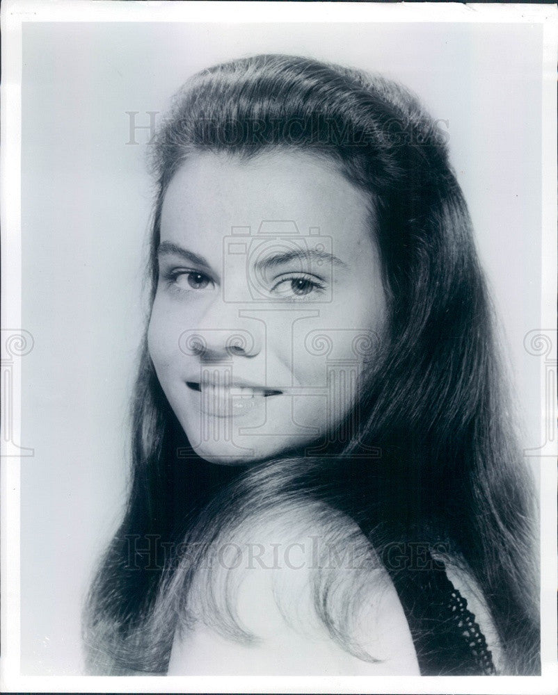 1970 Hollywood Actress Flair Bogan Press Photo - Historic Images