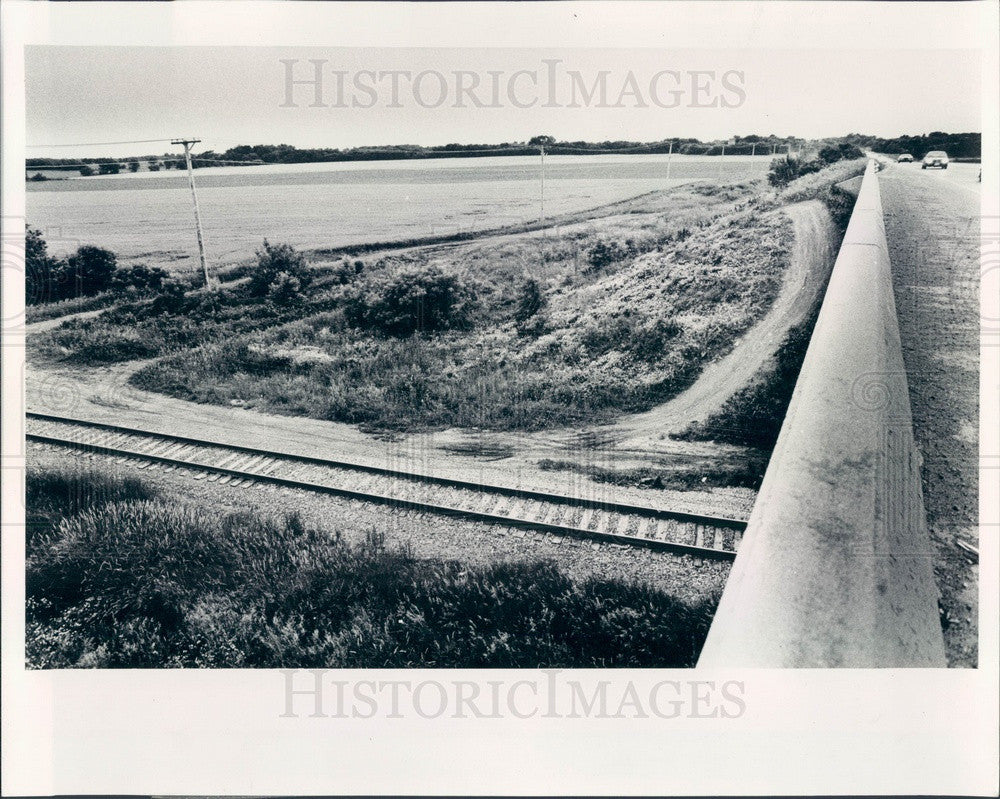 1989 Chicago, Illinois Sears Roebuck New Headquarters Site Press Photo - Historic Images