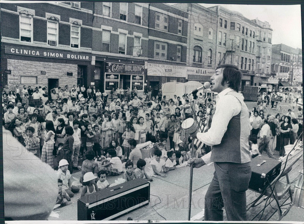 1974 Chicago, Illinois Fiesta del Sol Press Photo - Historic Images