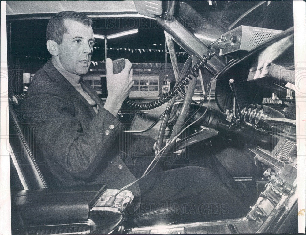 1967 Chicago, Illinois South Shore Emergency Radio Patrol Press Photo - Historic Images