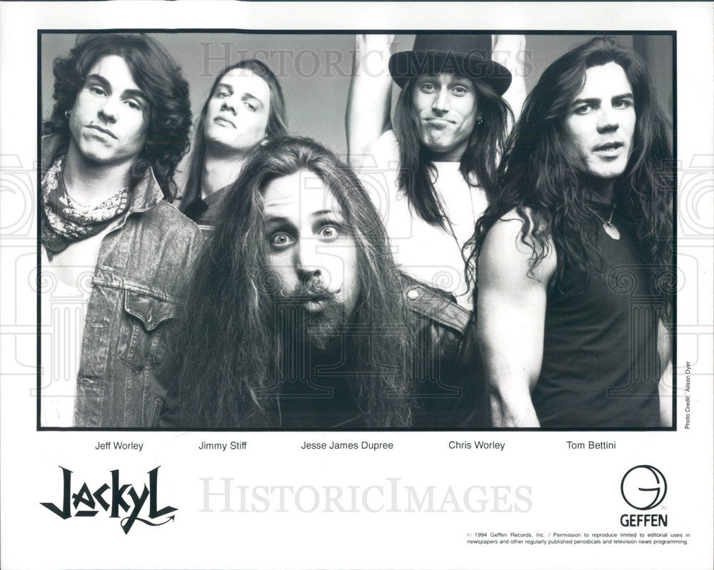 1994 Rock Band Jackyl Press Photo - Historic Images