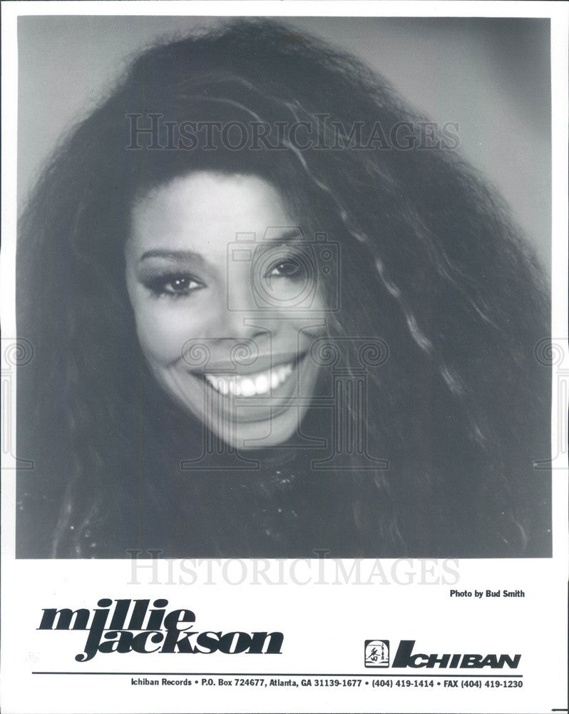 1995 R&amp;B/Soul Singer Millie Jackson Press Photo - Historic Images