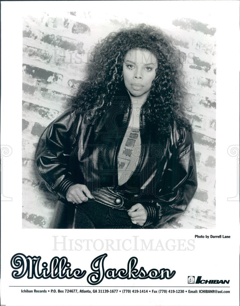 1995 R&amp;B/Soul Singer Millie Jackson Press Photo - Historic Images