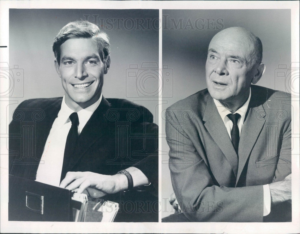 1965 Oscar Winning Actor Dean Jagger Press Photo - Historic Images