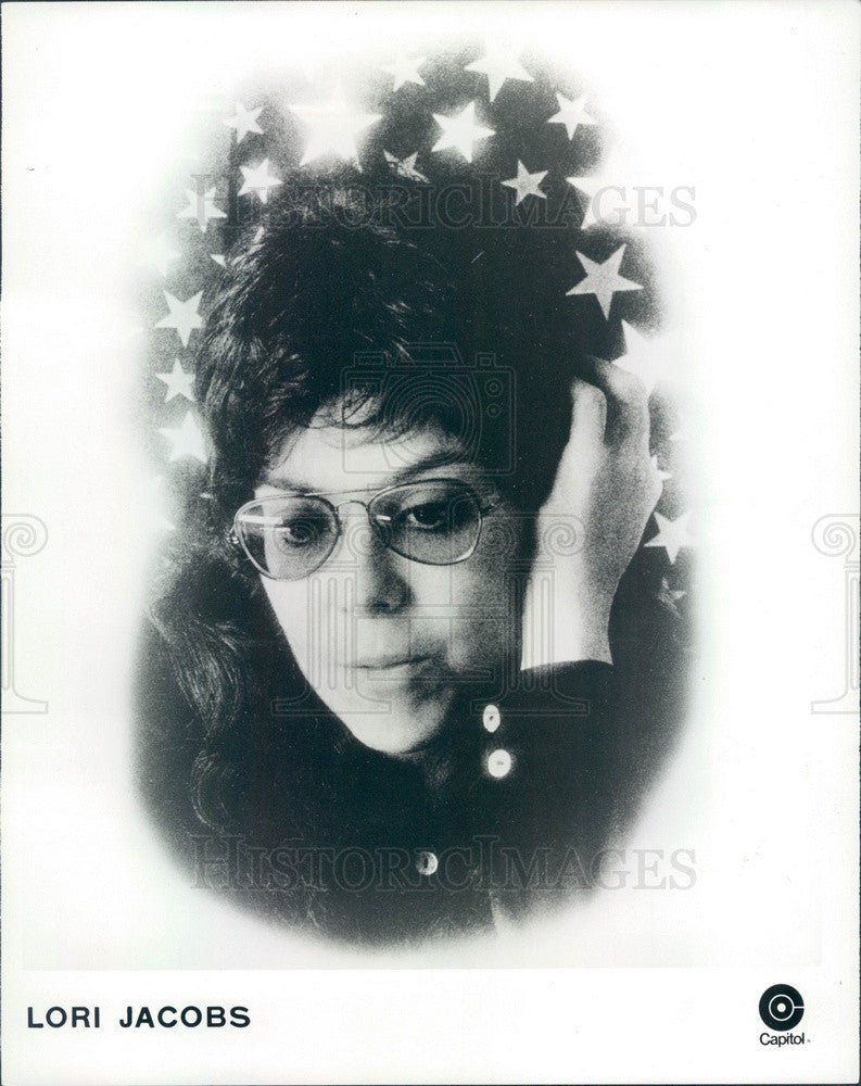 Undated Singer Lori Jacobs Press Photo - Historic Images