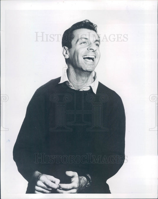 1960 Actor & Comedian Mort Sahl Press Photo - Historic Images
