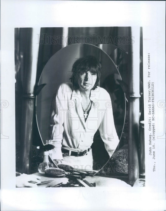 1993 Hairstylist John Sahay Press Photo - Historic Images