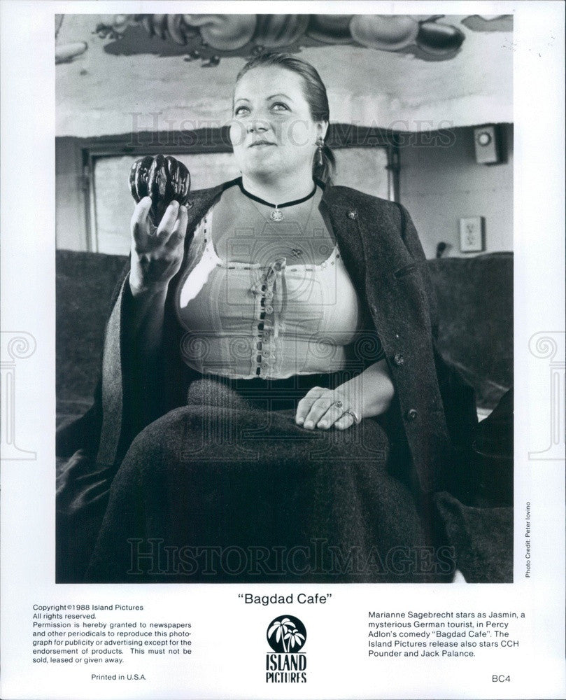 1988 Actress Marianne Saegebrecht Press Photo - Historic Images