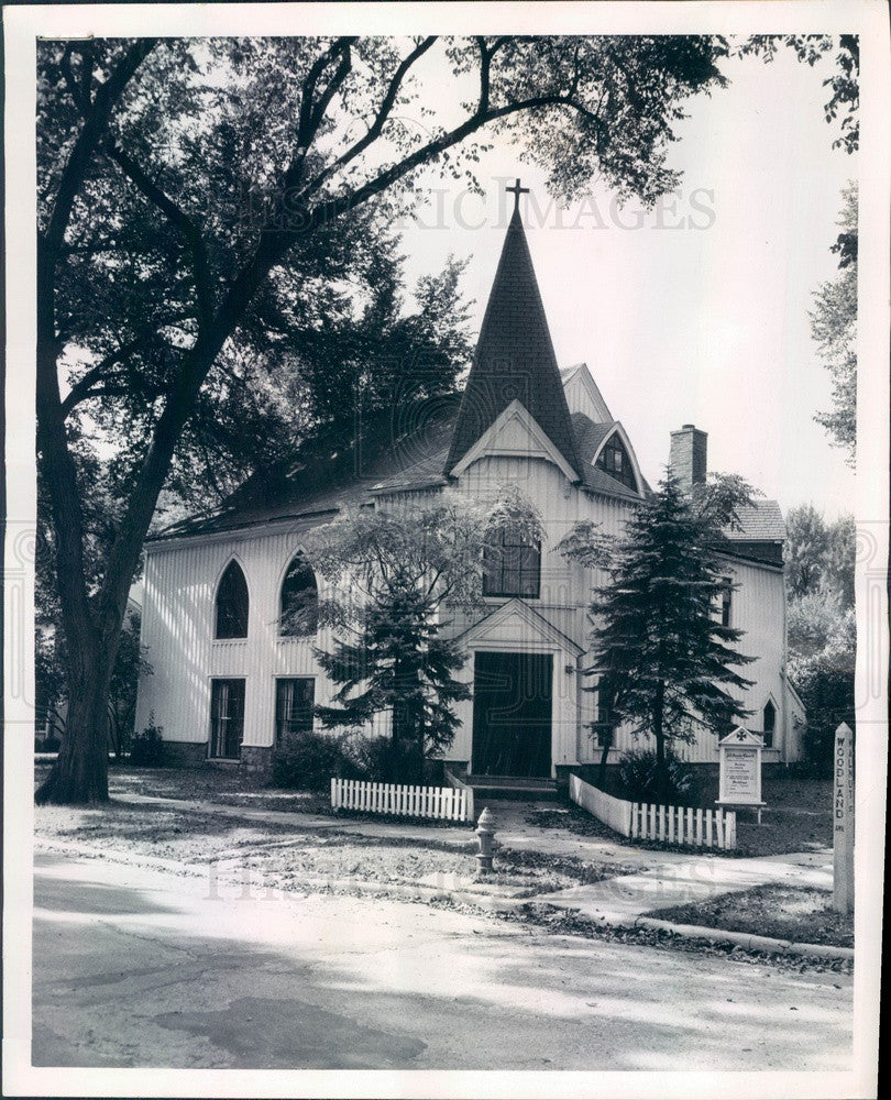 1959 Western Springs, Illinois All Saints Episcopal Church Press Photo - Historic Images