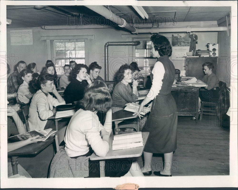 1959 Morehead, Kentucky Rowan County High School Press Photo - Historic Images