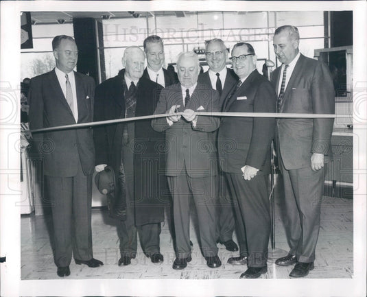1960 Chicago, Illinois Sears Roebuck Highland Park Store Opening Press Photo - Historic Images