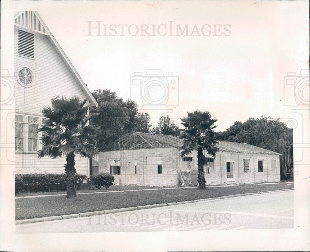 Undated Inverness, Florida First Methodist Church Addition Press Photo - Historic Images