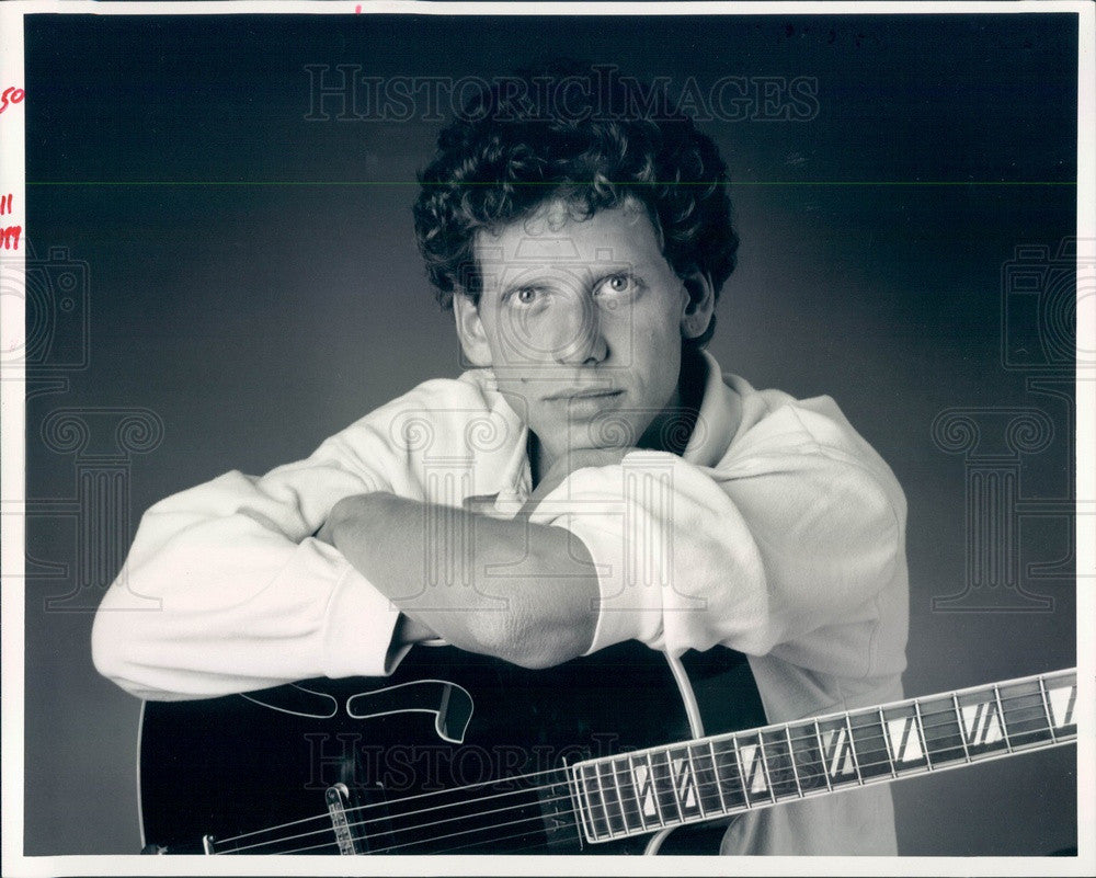 1987 Jazz Musician Danny Heines Press Photo - Historic Images