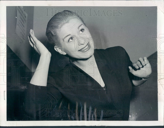 1963 Hollywood American Actress & Movie Star Gretchen Wyler Press Photo - Historic Images