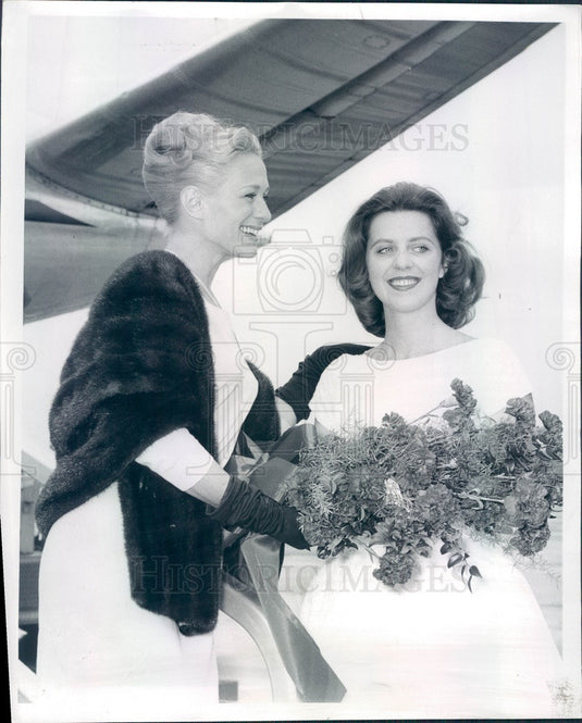 1960 Hollywood American Actress & Movie Star Gretchen Wyler Press Photo - Historic Images