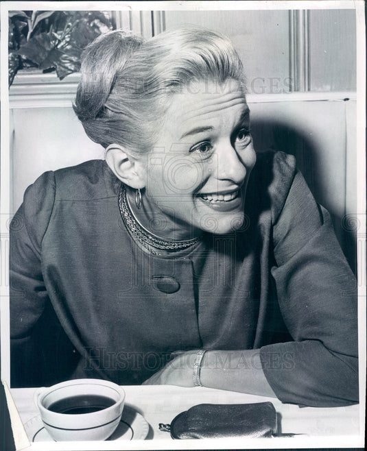 1960 Hollywood American Actress & Movie Star Gretchen Wyler Press Photo - Historic Images