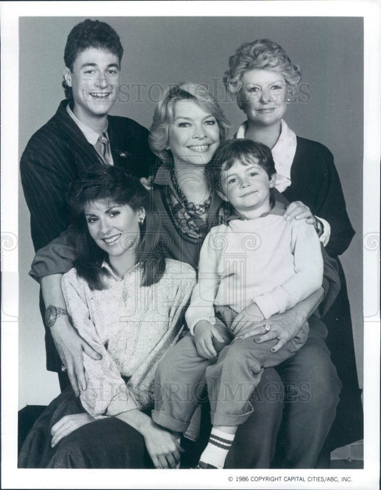 1986 Hollywood American Oscar Winning Actress Ellen Burstyn Press Photo - Historic Images