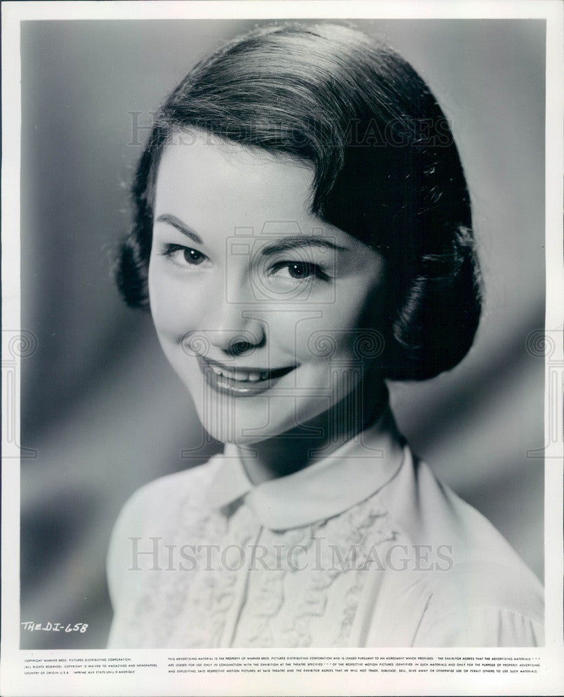 1957 Actress Jeanna Beacham Press Photo - Historic Images