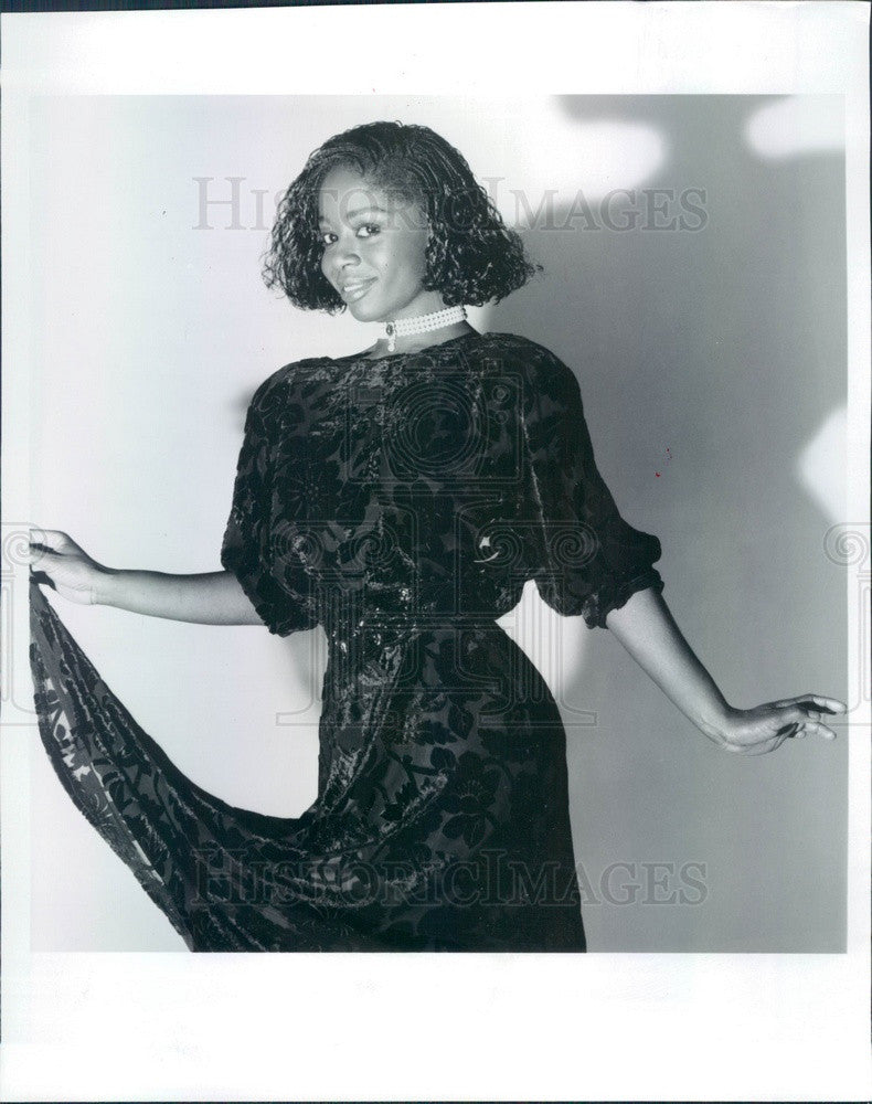 1986 Ghanaian Actress &amp; Movie Star Akosua Busia Press Photo - Historic Images