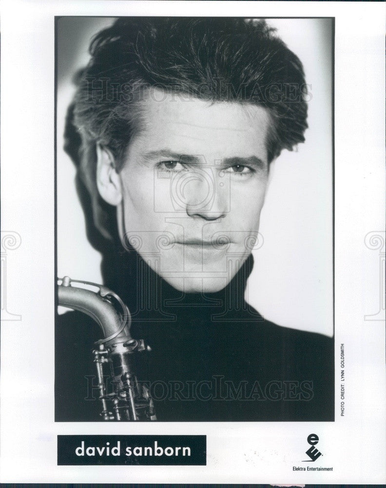 1994 Saxophonist David Sanborn Press Photo - Historic Images