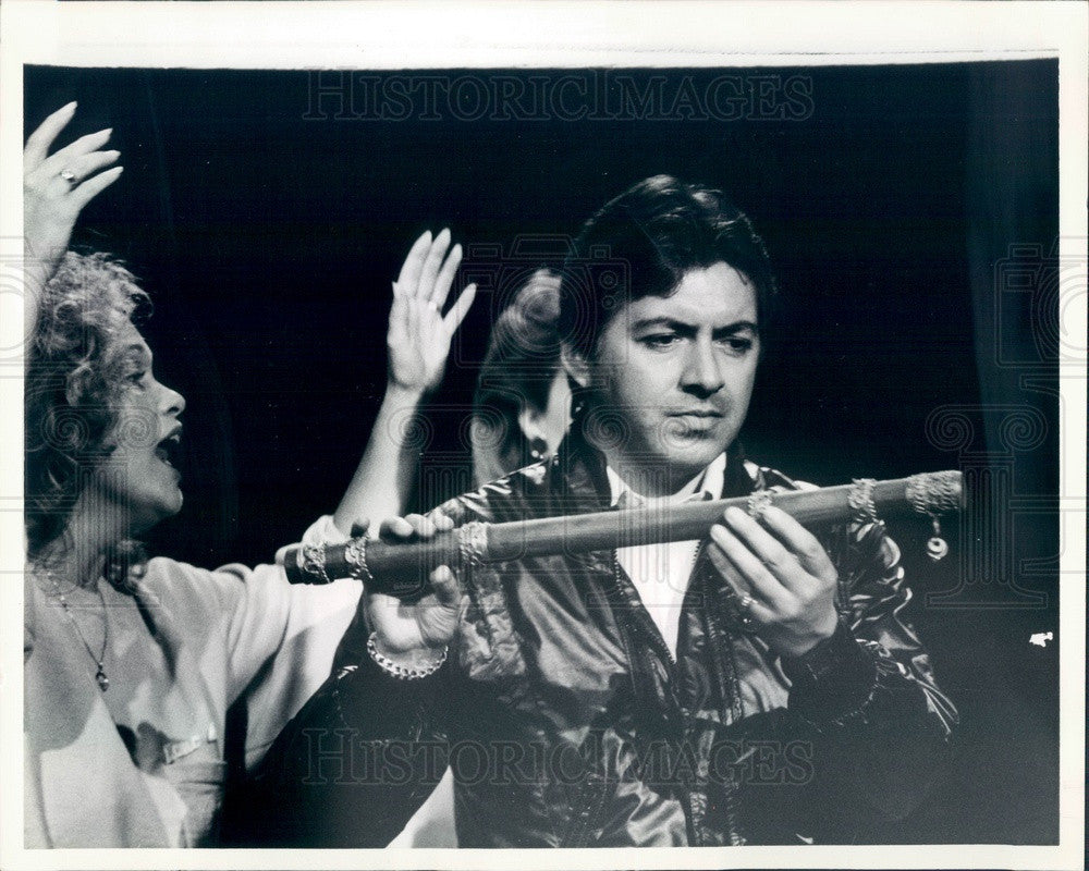 1986 Lyric Opera of Chicago, Francisco Araiza & Barbara Daniels Press Photo - Historic Images