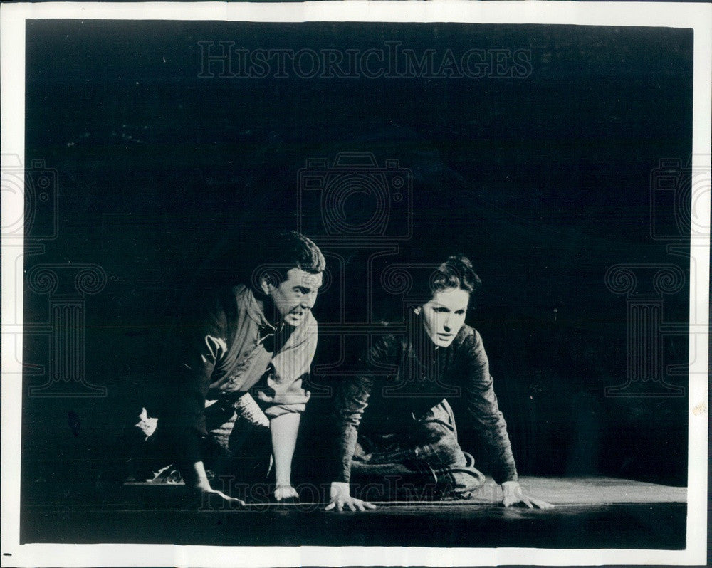 1966 Lyric Opera of Chicago, Maralin Niska & Robert Cowden Press Photo - Historic Images