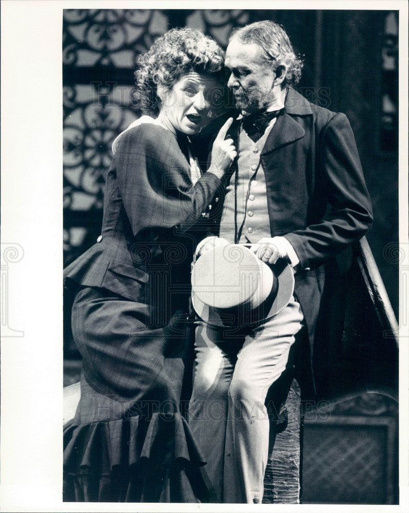 Undated Lyric Opera of Chicago, Agnes Baltsa & Timothy Nolen Press Photo - Historic Images