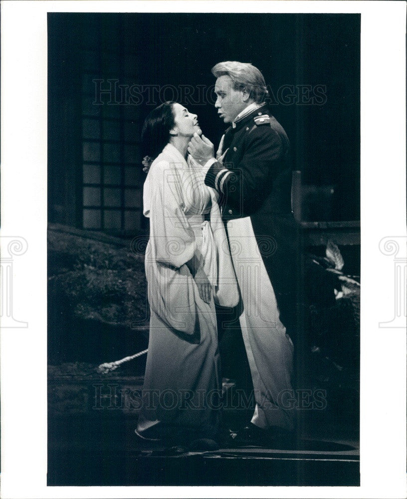 1998 Opera Madama Butterfly, Catherine Maefitano & Richard Leech Press Photo - Historic Images