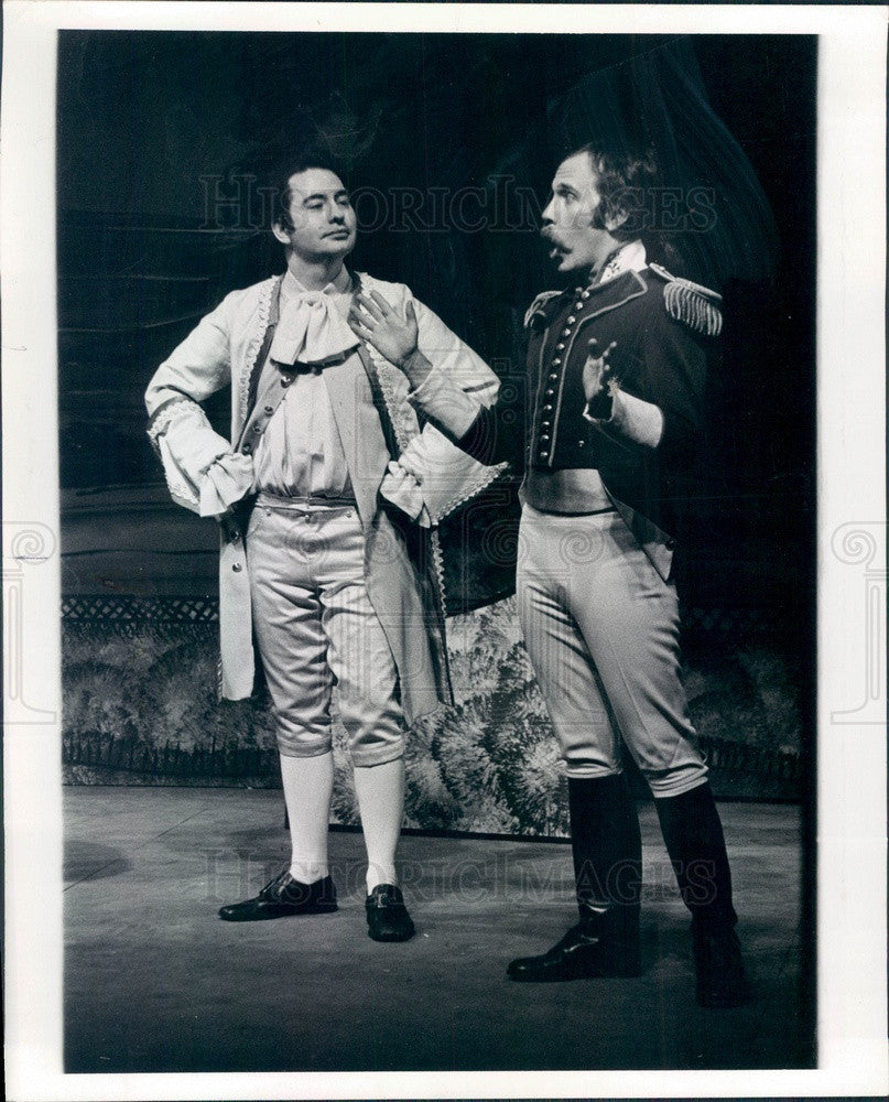 1974 Chicago Opera Studio William Diana & Robert Orth Press Photo - Historic Images