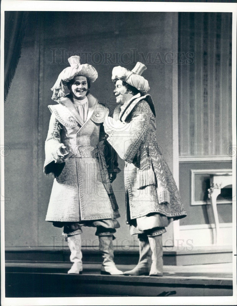 1973 Ottawa Festival Canada John Stewart &amp; Allan Monk in Opera Press Photo - Historic Images