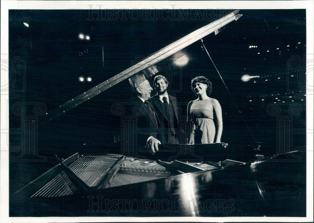 1978 Lyric Opera of Chicago Pres William Beers & Audition Winners Press Photo - Historic Images