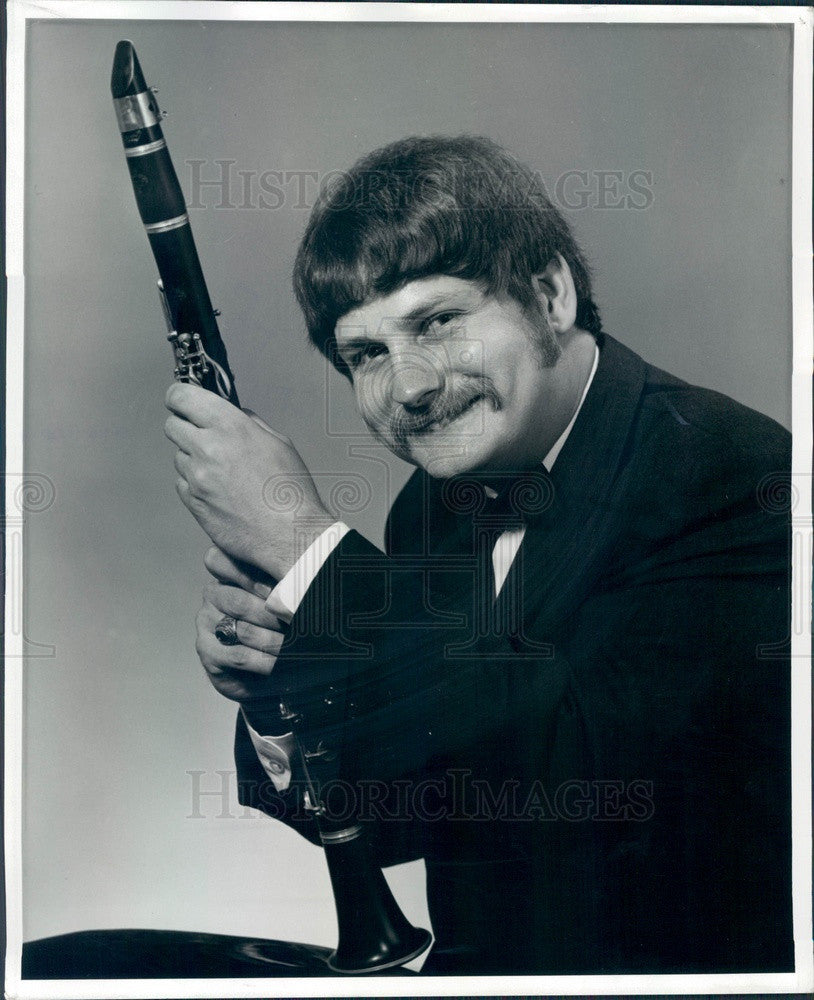 1971 Clarinetist David Samuels Press Photo - Historic Images