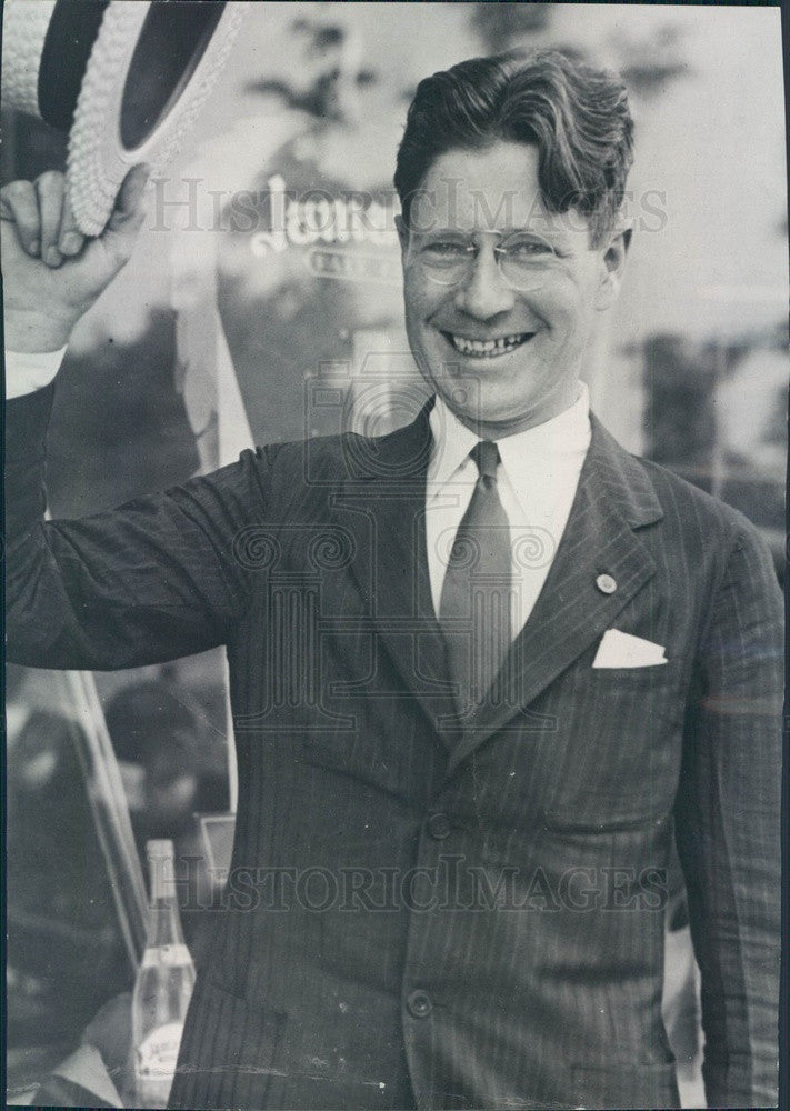 1930 Wisconsin Governor Philip La Follette Press Photo - Historic Images