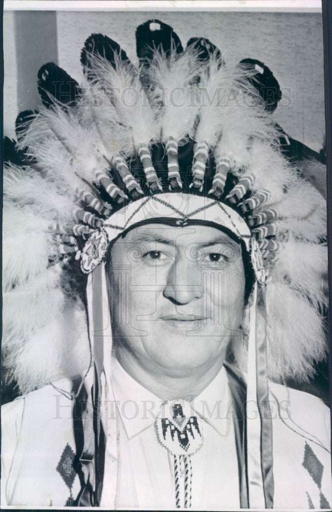 1964 National Congress of American Indians, Alex LaForge Press Photo - Historic Images