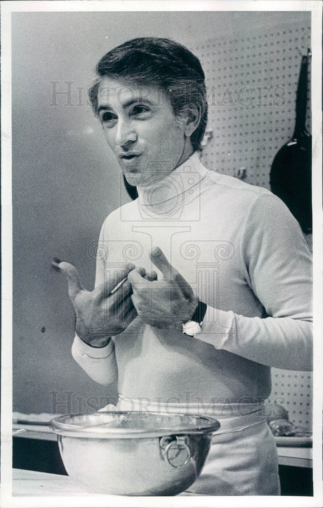 1979 Denver, Colorado Cordon Bleu Chef Richard Grausman Press Photo - Historic Images