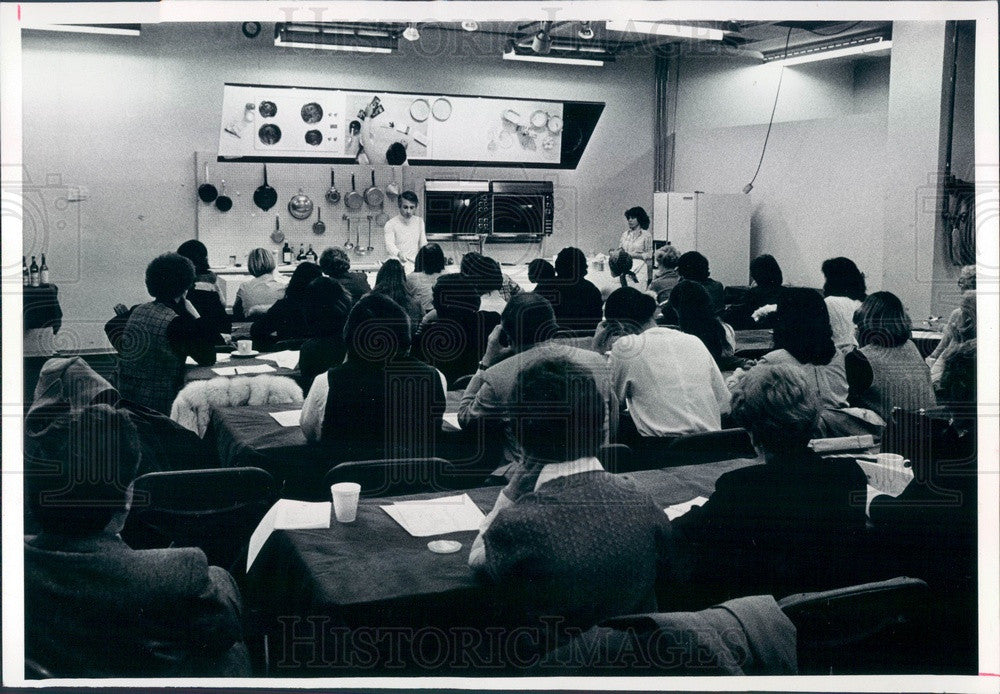 1979 Denver, Colorado Cordon Bleu Chef Richard Grausman Press Photo - Historic Images