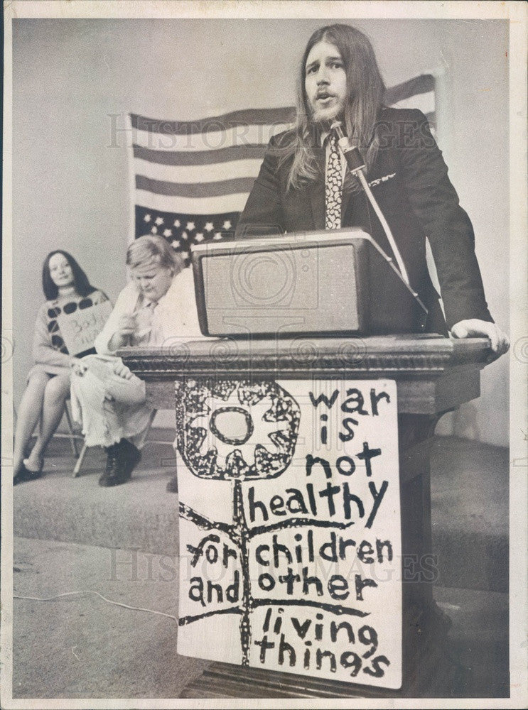 1971 Denver, Colorado Mayoral Candidate Lann Meyers Press Photo - Historic Images