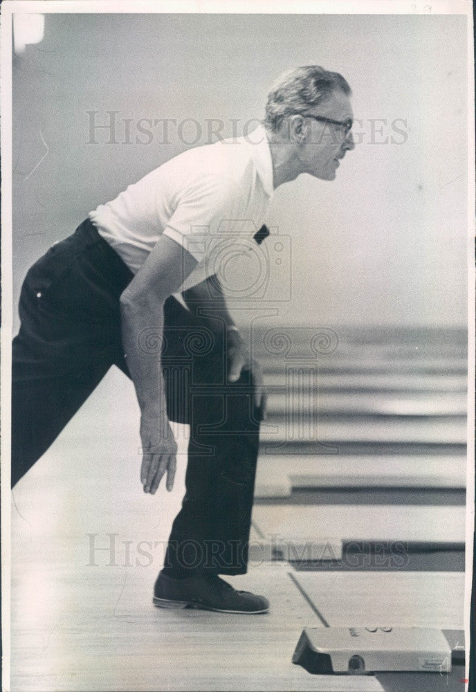 1968 Denver, Colorado Fire Chief Cassio Frazzini Press Photo - Historic Images