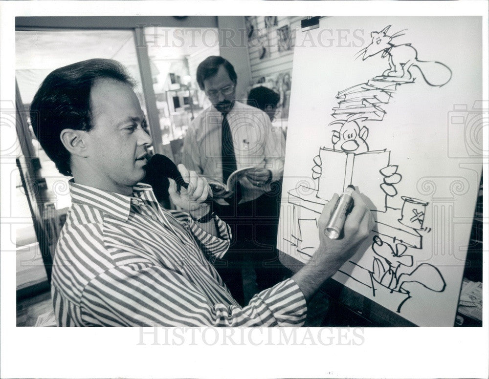 1991 Author Andrew Matthews Press Photo - Historic Images