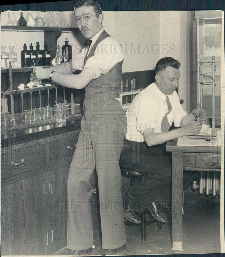 1933 Denver, Colorado Marston Lake Dam Chemists Press Photo - Historic Images
