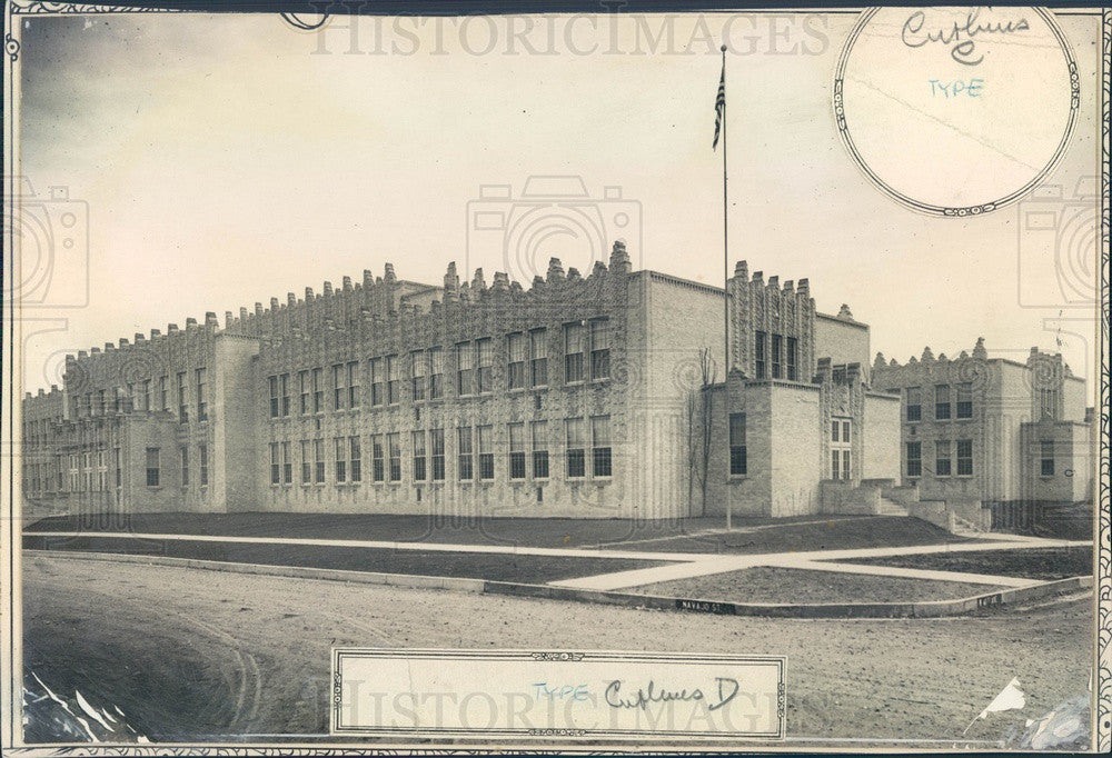 1931 Colorado Horace Mann Jr High Press Photo - Historic Images