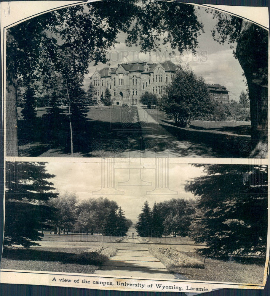 1930 Laramie, Wyoming University of Wyoming Press Photo - Historic Images