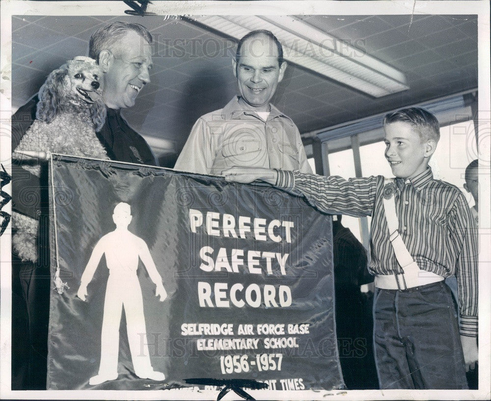 1958 Michigan, Selfridge Air Force Base Elementary School Press Photo - Historic Images