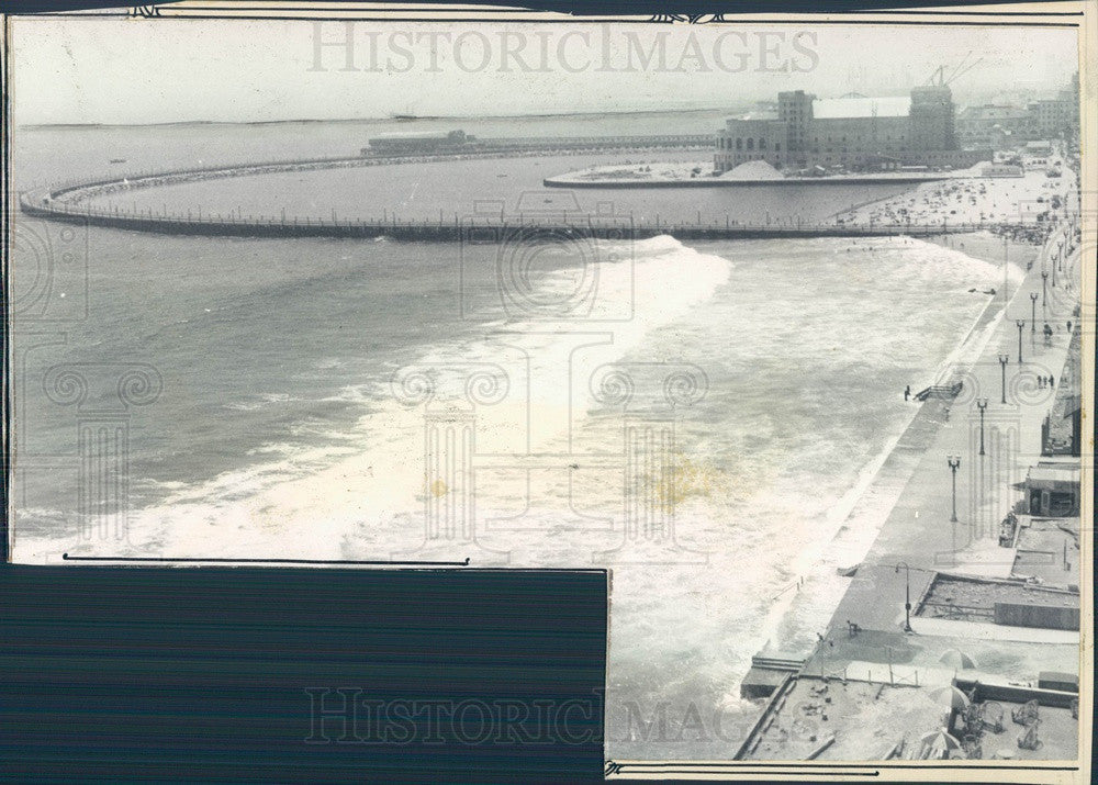 1933 Long Beach, California City Auditorium Press Photo - Historic Images